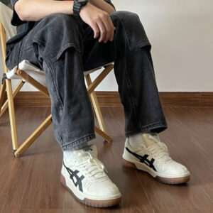 Giày Asics Court MZ Cream Black Gum 1203A127-750