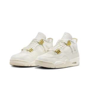[AQ9129-170] Giày WOMEN’S AIR JORDAN 4 “METALLIC GOLD” AQ9129-170