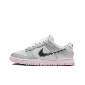 [HM3698-006] Giày Nike Dunk Low Metallic Silver