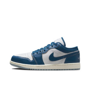 [FN5214-141] Giày Nike Air Jordan 1 Low Industrial Blue