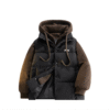 [P85JMWM610-XL8] Áo Phao Jeep Hooded Puffer Jacket Dark Brown