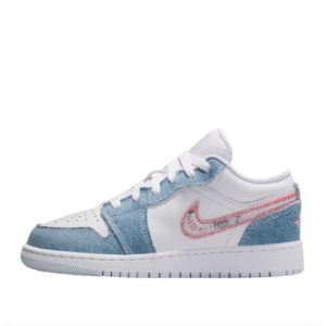 [HQ2001-400] Giày Jordan 1 Low SE Denim Sequin