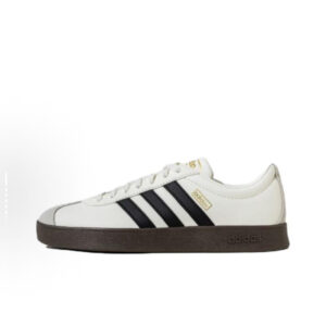 [JQ1501] Giày Adidas VL Court Classic 'Off White Black Brown'