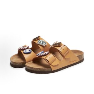 [U6AFCSU63H1] Dép Champion Birkenstock ''Sun Dial Yellow''