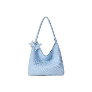 [ECOD24-B007X] ECODAY TOTE LARGE BAG BABY BLUE