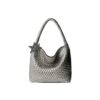 [ECOD24-B007X] ECODAY TOTE LARGE BAG SILVER