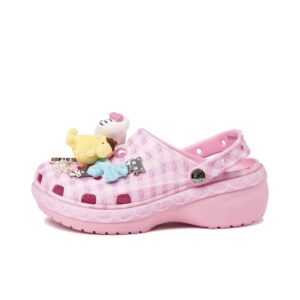 [212683-90H] Crocs Classic Platform Clog Hello Kitty and Friends