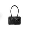 [ECOD25-B041] Ecoday Woven Shoulder Bag Black