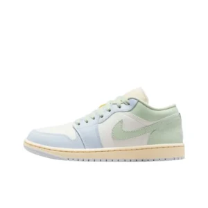 [DC0774-108] Giày Jordan 1 Low Sail Jade Aura