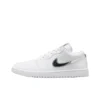 [IQ9381-100] Giày Jordan 1 Low SE White Metallic Silver