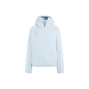 [LD8925] ADIDAS ORIGINALS BY JENNIE FLEECE HOODIE JACKET WONDER BLUE