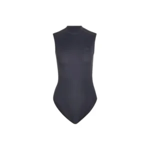 [LD8920] ADIDAS ORIGINALS BY JENNIE SHEER SLEEVELESS BODYSUIT BLACK