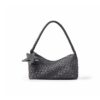 [ECOD26-B097] Ecoday Woven Hobo Shoulder Bag Gray