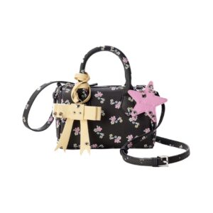 [ECOD24-B003BZX] ECODAY PU Crossbody Handbag Black